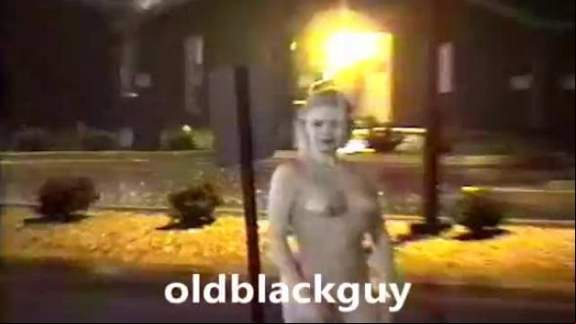 Oldblackguy and gloria singing in the rain shower